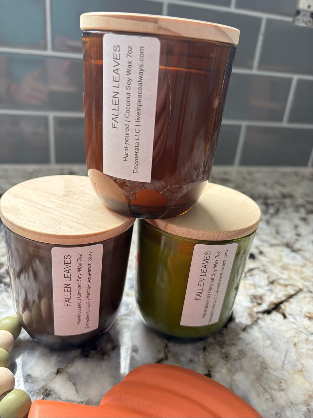 Fall candle bundle - Picture 2 of 3